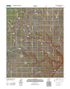 Willows Camp Arizona Historical topographic map, 1:24000 scale, 7.5 X 7.5 Minute, Year 2012