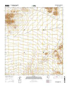Window Mountain Arizona Current topographic map, 1:24000 scale, 7.5 X 7.5 Minute, Year 2014