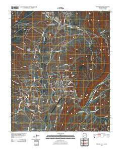 Window Rock Arizona Historical topographic map, 1:24000 scale, 7.5 X 7.5 Minute, Year 2010