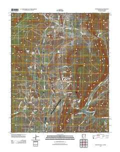 Window Rock Arizona Historical topographic map, 1:24000 scale, 7.5 X 7.5 Minute, Year 2011