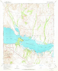 Windy Hill Arizona Historical topographic map, 1:24000 scale, 7.5 X 7.5 Minute, Year 1964