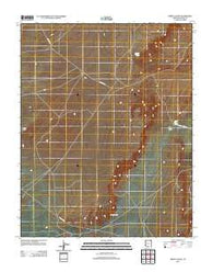 Windy Valley Arizona Historical topographic map, 1:24000 scale, 7.5 X 7.5 Minute, Year 2011
