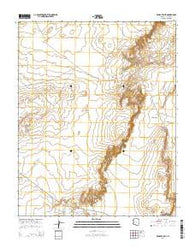 Windy Valley Arizona Current topographic map, 1:24000 scale, 7.5 X 7.5 Minute, Year 2014