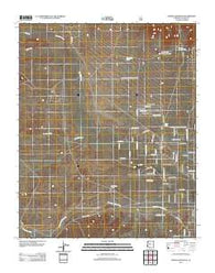 Wineglass Ranch Arizona Historical topographic map, 1:24000 scale, 7.5 X 7.5 Minute, Year 2012