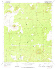 Wing Mountain Arizona Historical topographic map, 1:24000 scale, 7.5 X 7.5 Minute, Year 1966