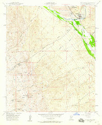 Winkelman Arizona Historical topographic map, 1:24000 scale, 7.5 X 7.5 Minute, Year 1949