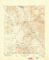 Winkelman Arizona Historical topographic map, 1:125000 scale, 30 X 30 Minute, Year 1913