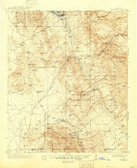 Winkelman Arizona Historical topographic map, 1:125000 scale, 30 X 30 Minute, Year 1913