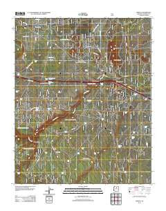 Winona Arizona Historical topographic map, 1:24000 scale, 7.5 X 7.5 Minute, Year 2011