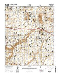 Winona Arizona Current topographic map, 1:24000 scale, 7.5 X 7.5 Minute, Year 2014
