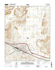 Winslow Arizona Current topographic map, 1:24000 scale, 7.5 X 7.5 Minute, Year 2014