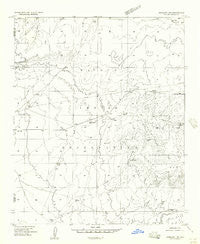 Winslow 1 SW Arizona Historical topographic map, 1:24000 scale, 7.5 X 7.5 Minute, Year 1957