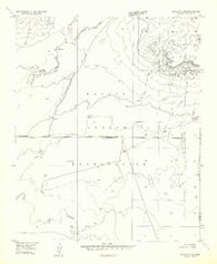 Winslow 2 SE Arizona Historical topographic map, 1:24000 scale, 7.5 X 7.5 Minute, Year 1957