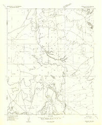 Winslow 4 NW Arizona Historical topographic map, 1:24000 scale, 7.5 X 7.5 Minute, Year 1954
