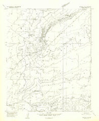 Winslow 4 SE Arizona Historical topographic map, 1:24000 scale, 7.5 X 7.5 Minute, Year 1954