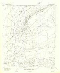 Winslow 4 SE Arizona Historical topographic map, 1:24000 scale, 7.5 X 7.5 Minute, Year 1954