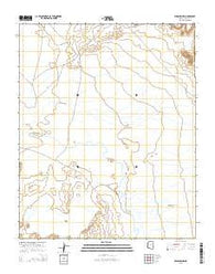Winslow NW Arizona Current topographic map, 1:24000 scale, 7.5 X 7.5 Minute, Year 2014