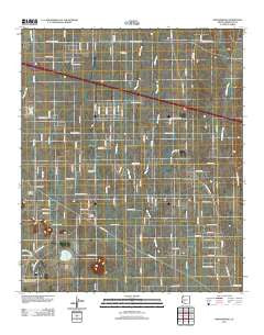 Wintersburg Arizona Historical topographic map, 1:24000 scale, 7.5 X 7.5 Minute, Year 2011