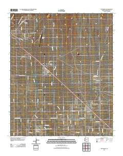 Wittmann Arizona Historical topographic map, 1:24000 scale, 7.5 X 7.5 Minute, Year 2011