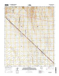 Wittmann Arizona Current topographic map, 1:24000 scale, 7.5 X 7.5 Minute, Year 2014