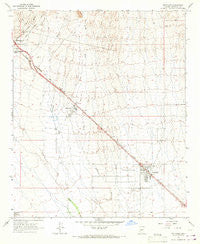 Wittmann Arizona Historical topographic map, 1:24000 scale, 7.5 X 7.5 Minute, Year 1965