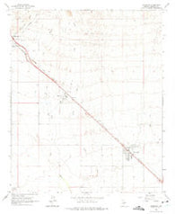Wittmann Arizona Historical topographic map, 1:24000 scale, 7.5 X 7.5 Minute, Year 1965