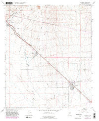 Wittmann Arizona Historical topographic map, 1:24000 scale, 7.5 X 7.5 Minute, Year 1965