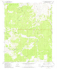 Wolf Hole Mtn. West Arizona Historical topographic map, 1:24000 scale, 7.5 X 7.5 Minute, Year 1979