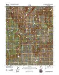 Wolf Hole Mountain East Arizona Historical topographic map, 1:24000 scale, 7.5 X 7.5 Minute, Year 2011