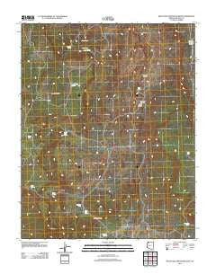 Wolf Hole Mountain West Arizona Historical topographic map, 1:24000 scale, 7.5 X 7.5 Minute, Year 2011