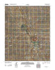 Woodruff Arizona Historical topographic map, 1:24000 scale, 7.5 X 7.5 Minute, Year 2011