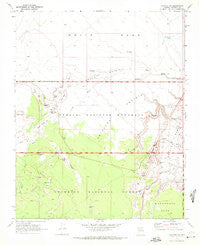Wupatki SW Arizona Historical topographic map, 1:24000 scale, 7.5 X 7.5 Minute, Year 1969