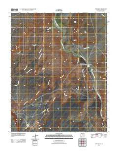 Wupatki SE Arizona Historical topographic map, 1:24000 scale, 7.5 X 7.5 Minute, Year 2011