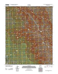 Yellow John Mountain Arizona Historical topographic map, 1:24000 scale, 7.5 X 7.5 Minute, Year 2011