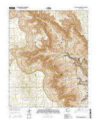 Yellow John Mountain Arizona Current topographic map, 1:24000 scale, 7.5 X 7.5 Minute, Year 2014