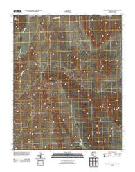 Yellowhorse Flat Arizona Historical topographic map, 1:24000 scale, 7.5 X 7.5 Minute, Year 2011