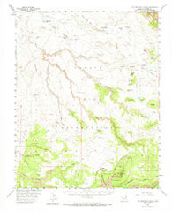 Yellowstone Canyon Arizona Historical topographic map, 1:62500 scale, 15 X 15 Minute, Year 1955