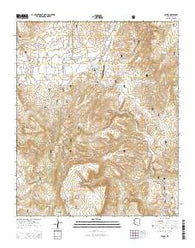 Young Arizona Current topographic map, 1:24000 scale, 7.5 X 7.5 Minute, Year 2014