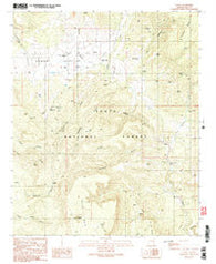 Young Arizona Historical topographic map, 1:24000 scale, 7.5 X 7.5 Minute, Year 1990