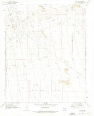 Yucca SE Arizona Historical topographic map, 1:24000 scale, 7.5 X 7.5 Minute, Year 1970