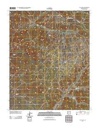Yucca Hill Arizona Historical topographic map, 1:24000 scale, 7.5 X 7.5 Minute, Year 2011