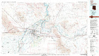 Yuma Arizona Historical topographic map, 1:100000 scale, 30 X 60 Minute, Year 1993