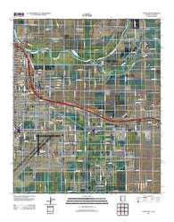 Yuma East Arizona Historical topographic map, 1:24000 scale, 7.5 X 7.5 Minute, Year 2011