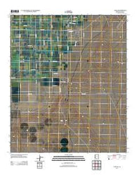 Yuma SE Arizona Historical topographic map, 1:24000 scale, 7.5 X 7.5 Minute, Year 2011