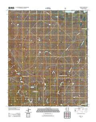 Zeniff Arizona Historical topographic map, 1:24000 scale, 7.5 X 7.5 Minute, Year 2011