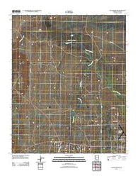 Zion Reservoir Arizona Historical topographic map, 1:24000 scale, 7.5 X 7.5 Minute, Year 2011