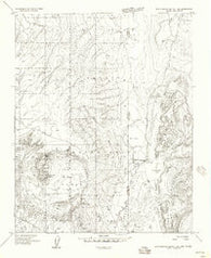 Zith-Tusayan Butte 1 NE Arizona Historical topographic map, 1:24000 scale, 7.5 X 7.5 Minute, Year 1955