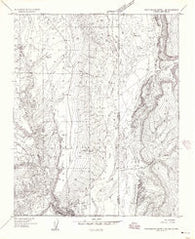 Zith-Tusayan Butte 1 SE Arizona Historical topographic map, 1:24000 scale, 7.5 X 7.5 Minute, Year 1955