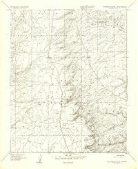 Zith-Tusayan Butte 1 SW Arizona Historical topographic map, 1:24000 scale, 7.5 X 7.5 Minute, Year 1955