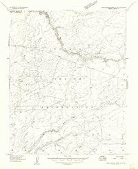 Zith-Tusayan Butte 3 NE Arizona Historical topographic map, 1:24000 scale, 7.5 X 7.5 Minute, Year 1955